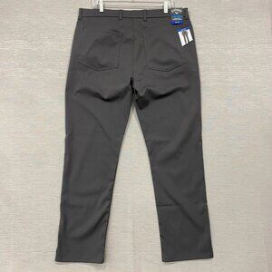 Callaway Golf Pants Mens 36 x 30 Gray Slim Fit Stretch Comfort Waistband